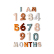Milestone Felt Numbers In Neutral