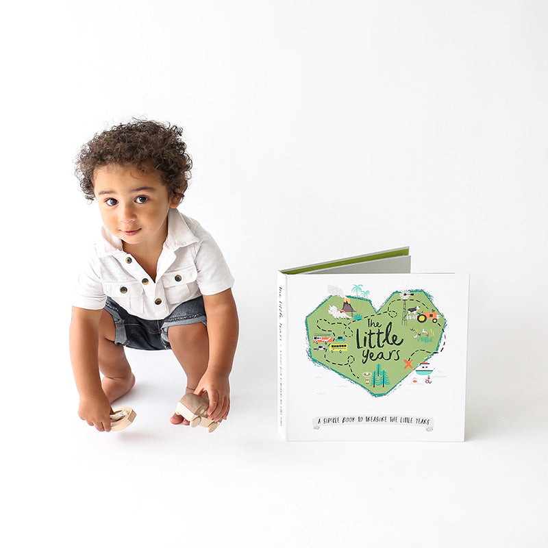 The Little Years Toddler Memory Book - Boy