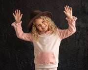 Pink Bow Lucy Hooded Set