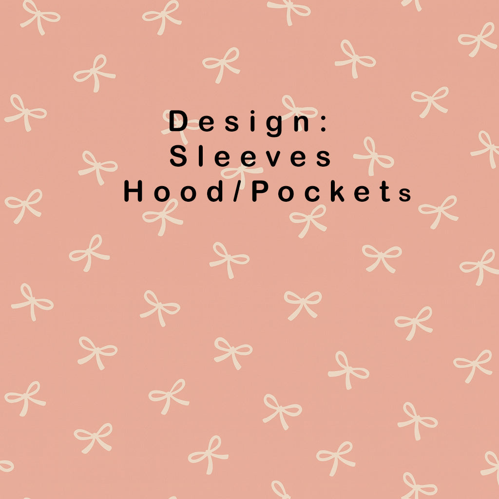 Pink Bow Lucy Hooded Set