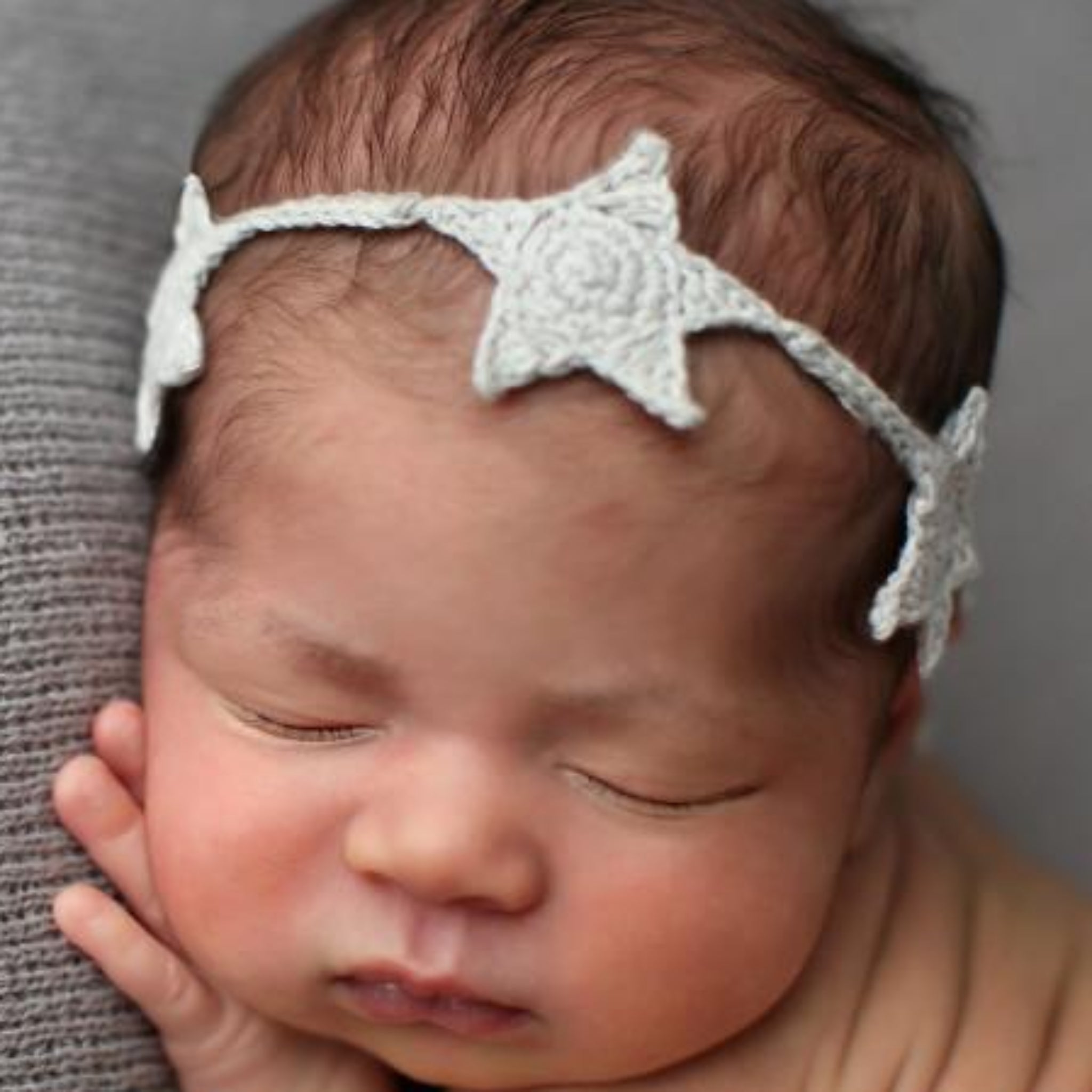 Star Headband Knit Photo Prop