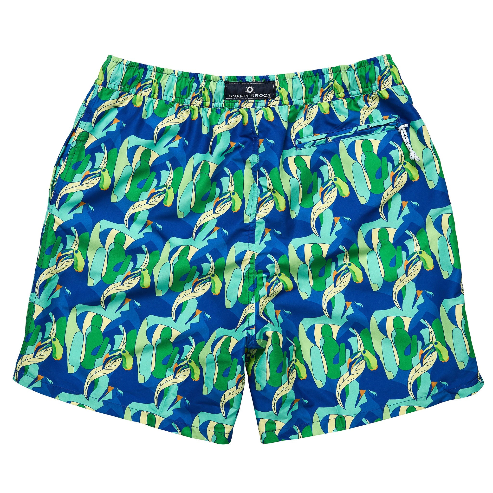 Toucan Jungle Sustainable Swim Short Mens