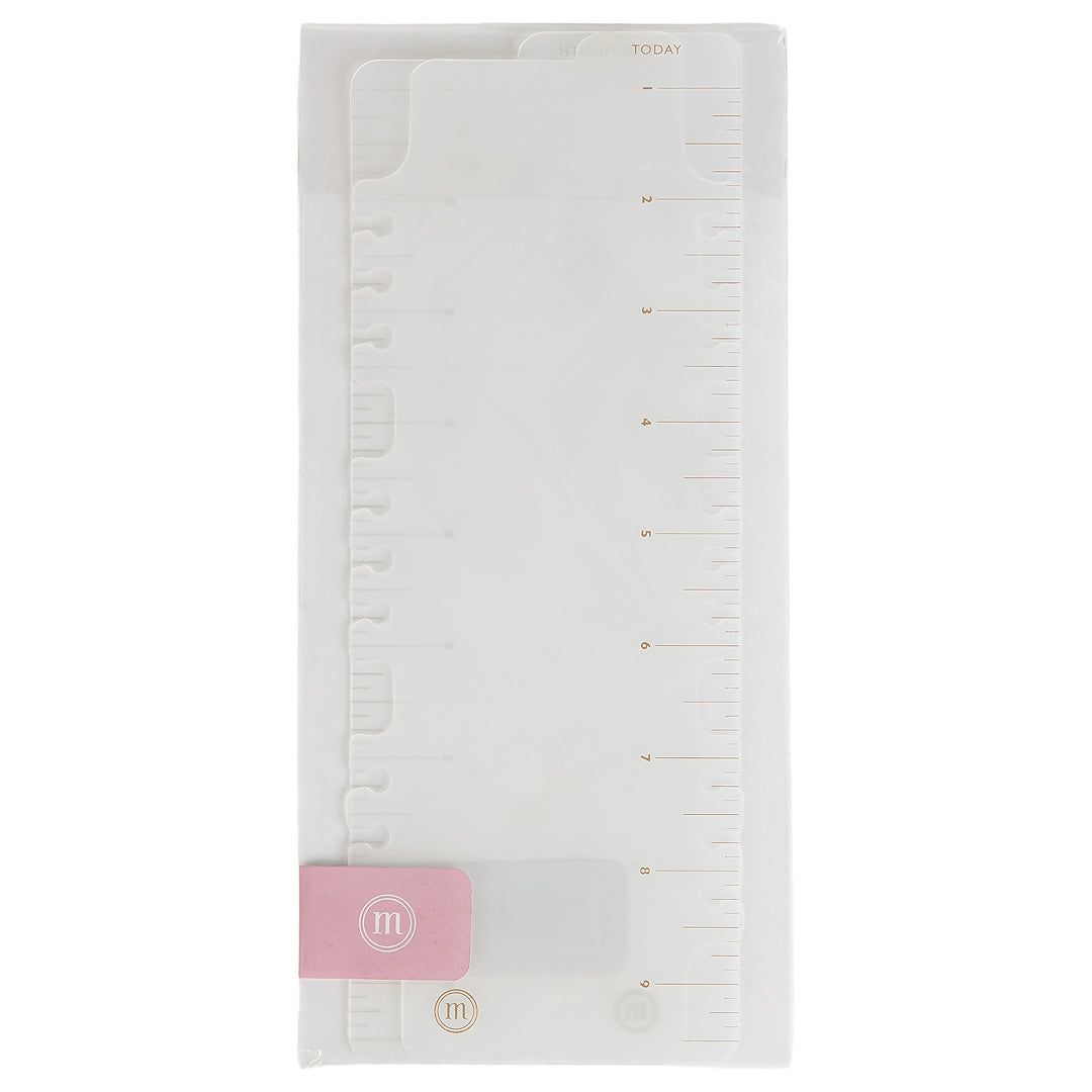 Snap-in Bookmarks For Spiral Planners (2 Pack)