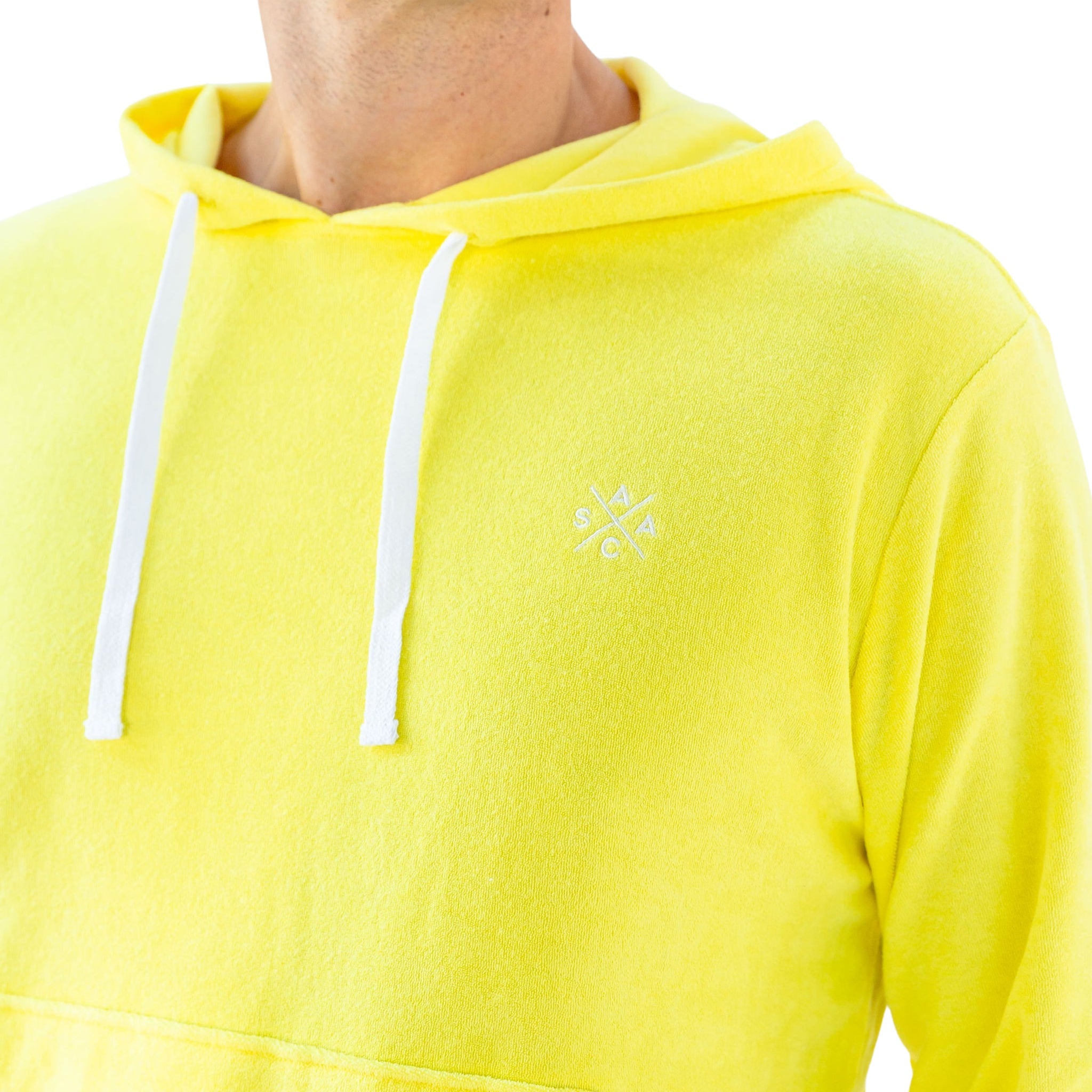 Unisex Andy Cohen Yellow Terry Hoodie