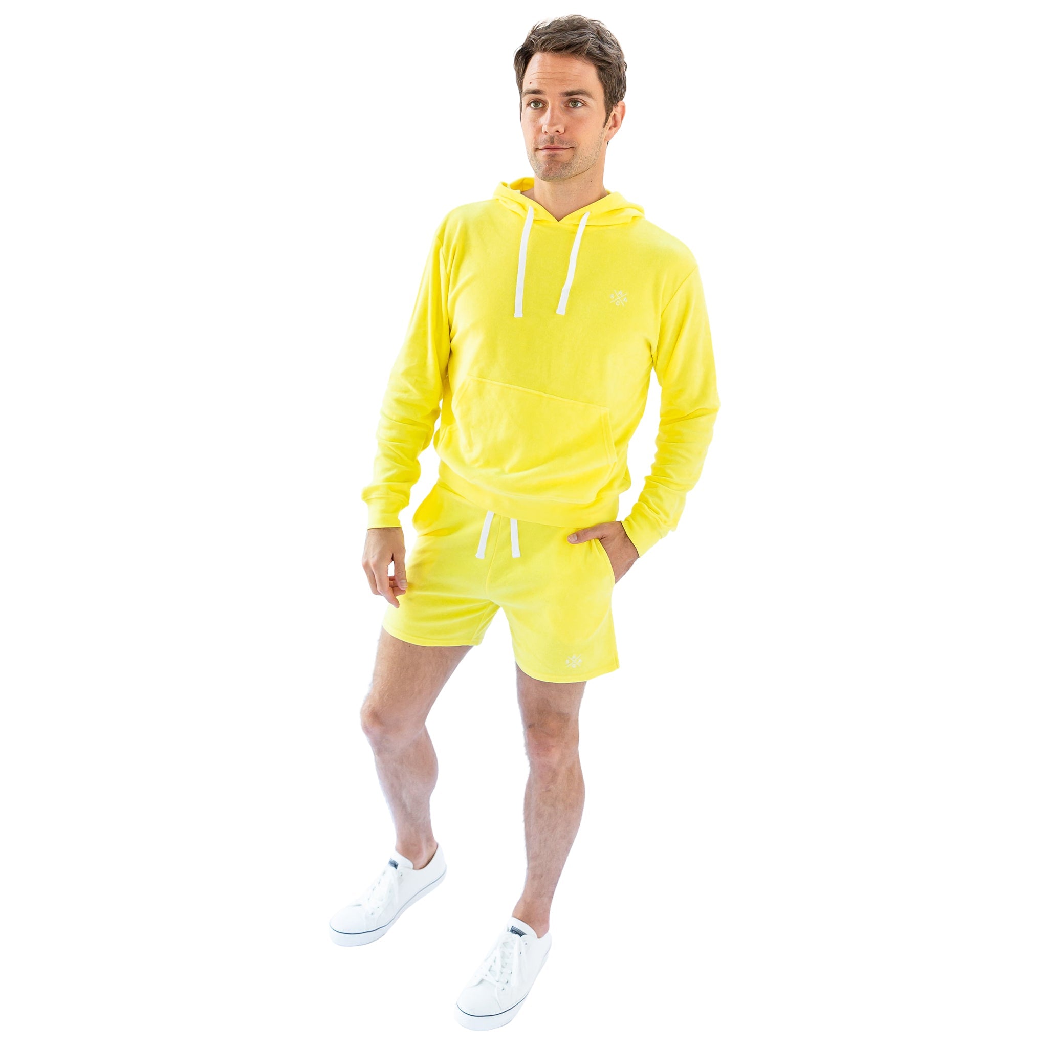 Unisex Andy Cohen Yellow Terry Hoodie