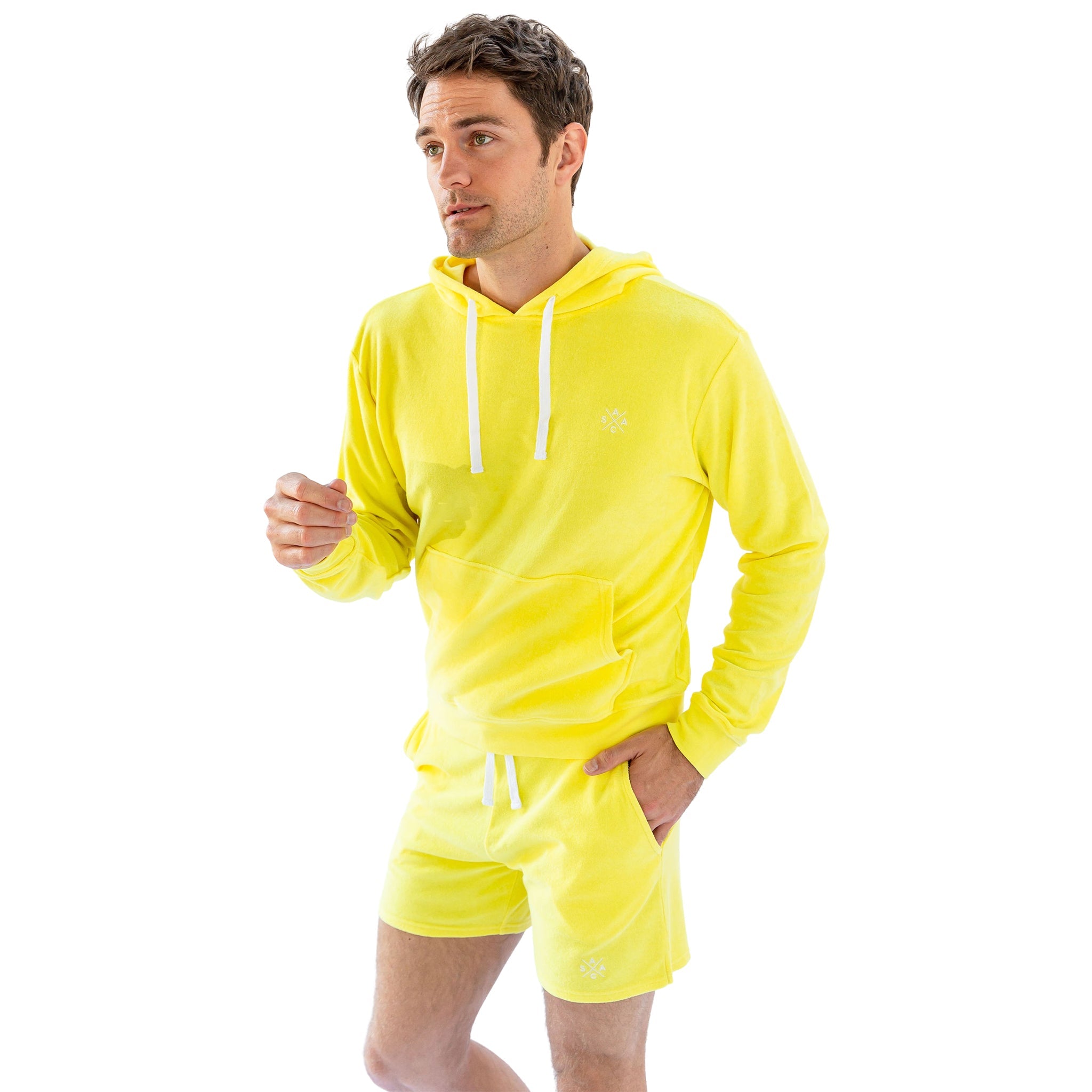 Unisex Andy Cohen Yellow Terry Hoodie