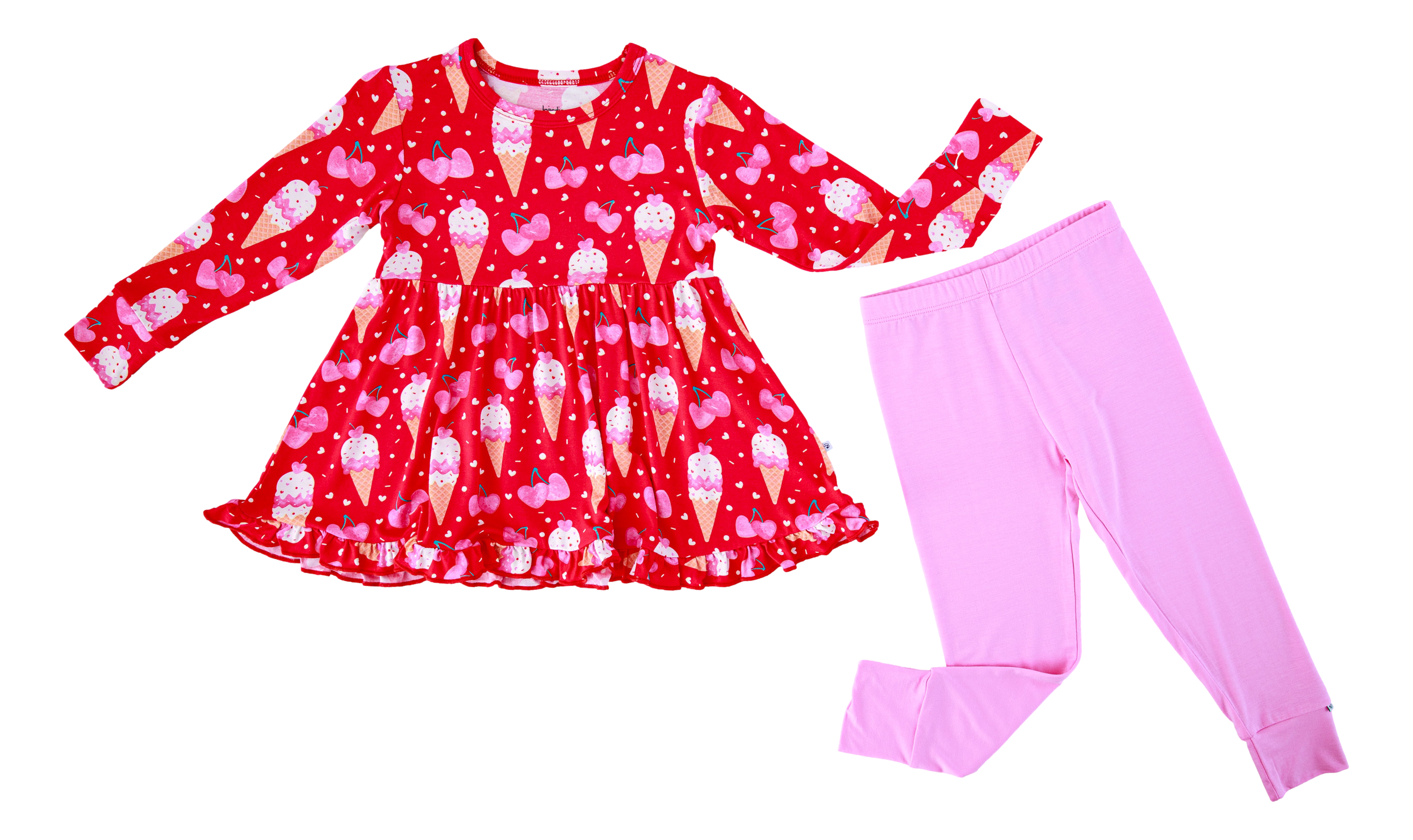 Maddie Birdie Peplum Set