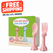 Spoon La La Utensils + Board Book