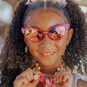 Misty Magenta Malibu Beach Kids' Sunglasses