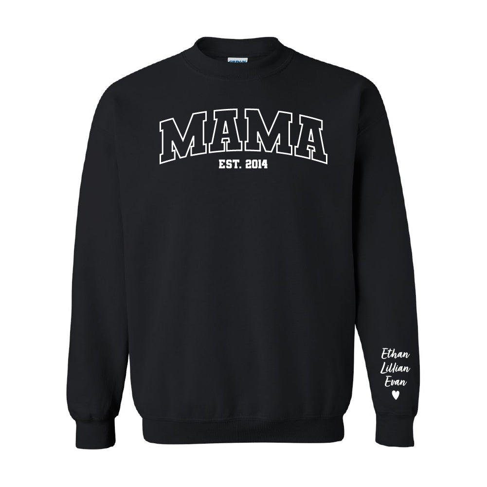 Personalized Mama Sweatshirt