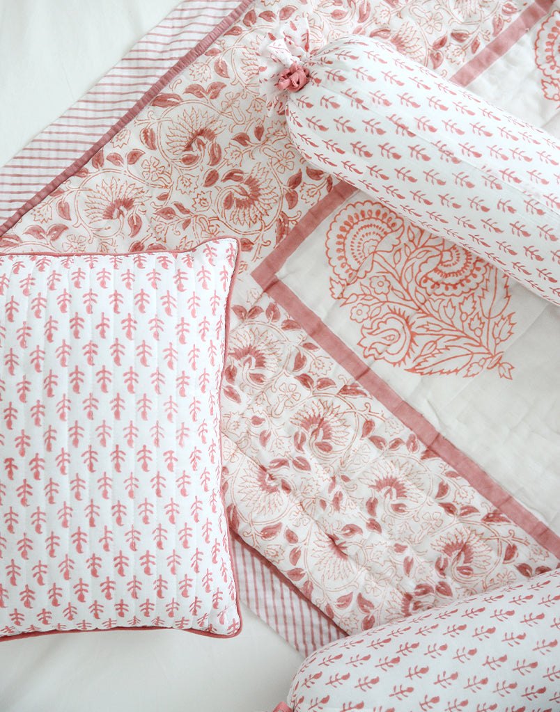 Pink City Cotton Quilt