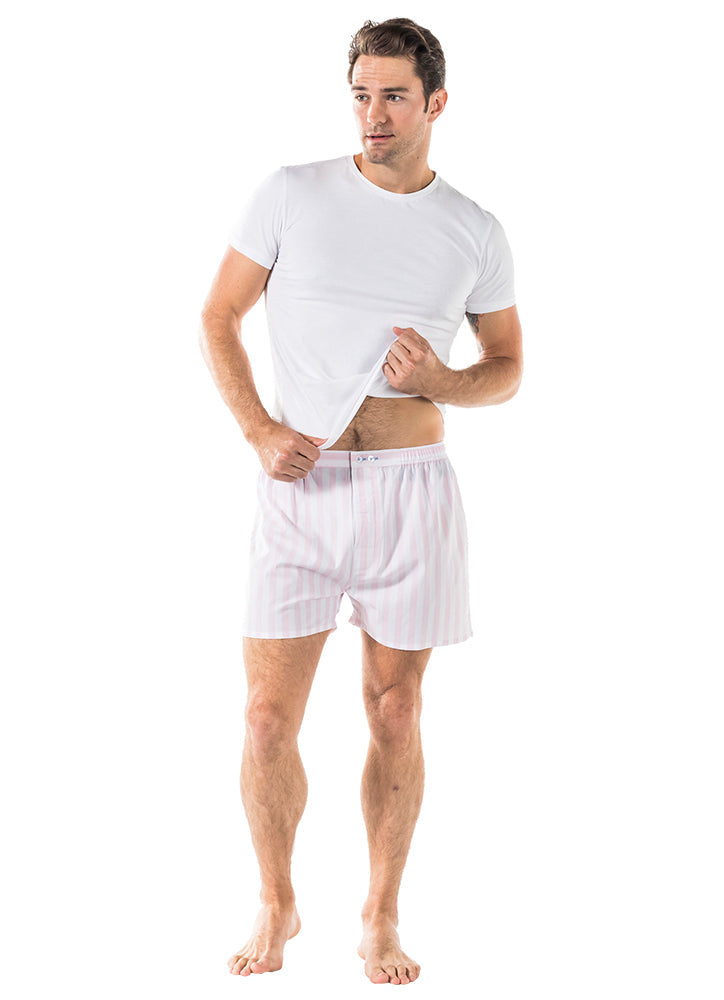 Men's Braddock Pink Boxer Shorts