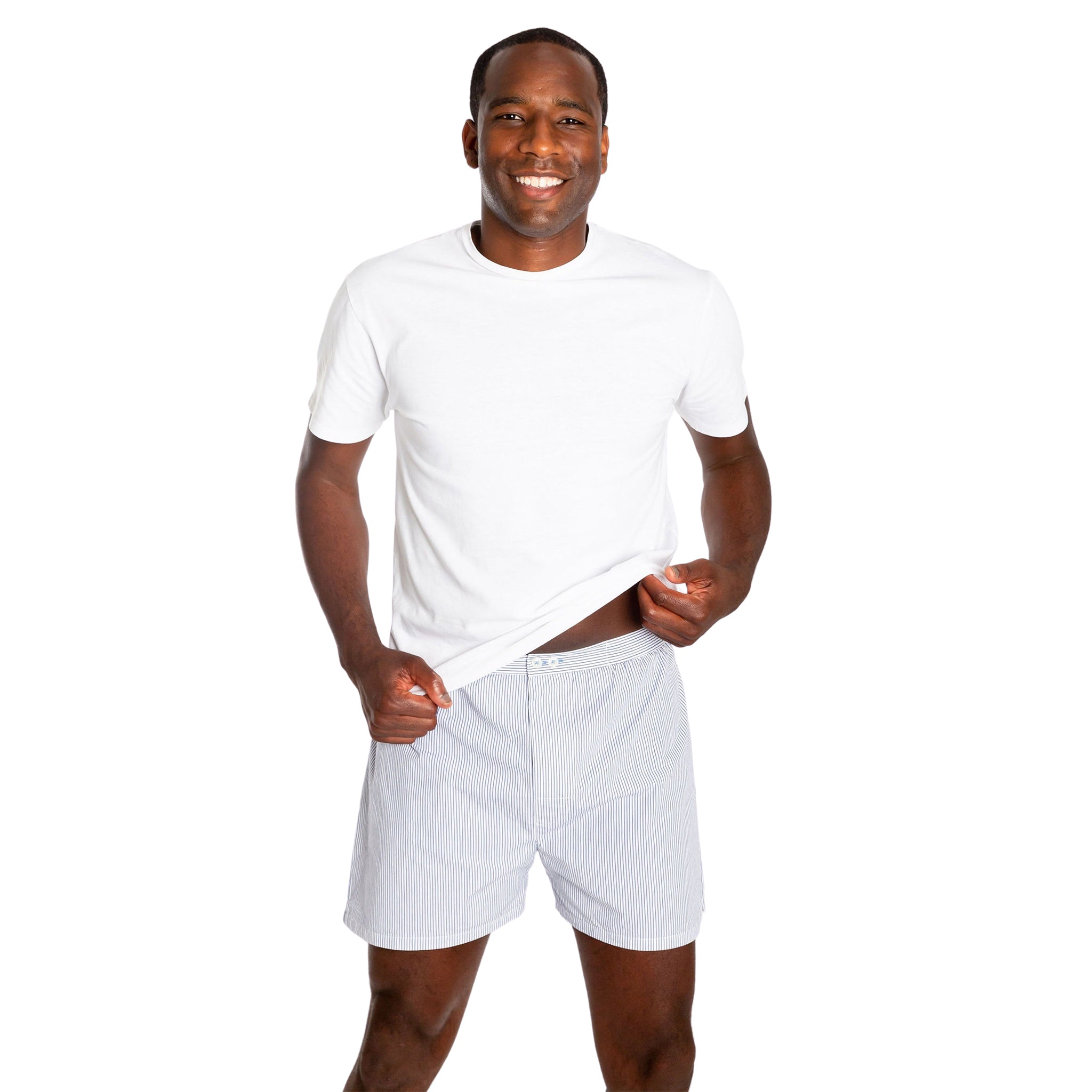 Men's Braddock Thin Stripe Boxer Shorts