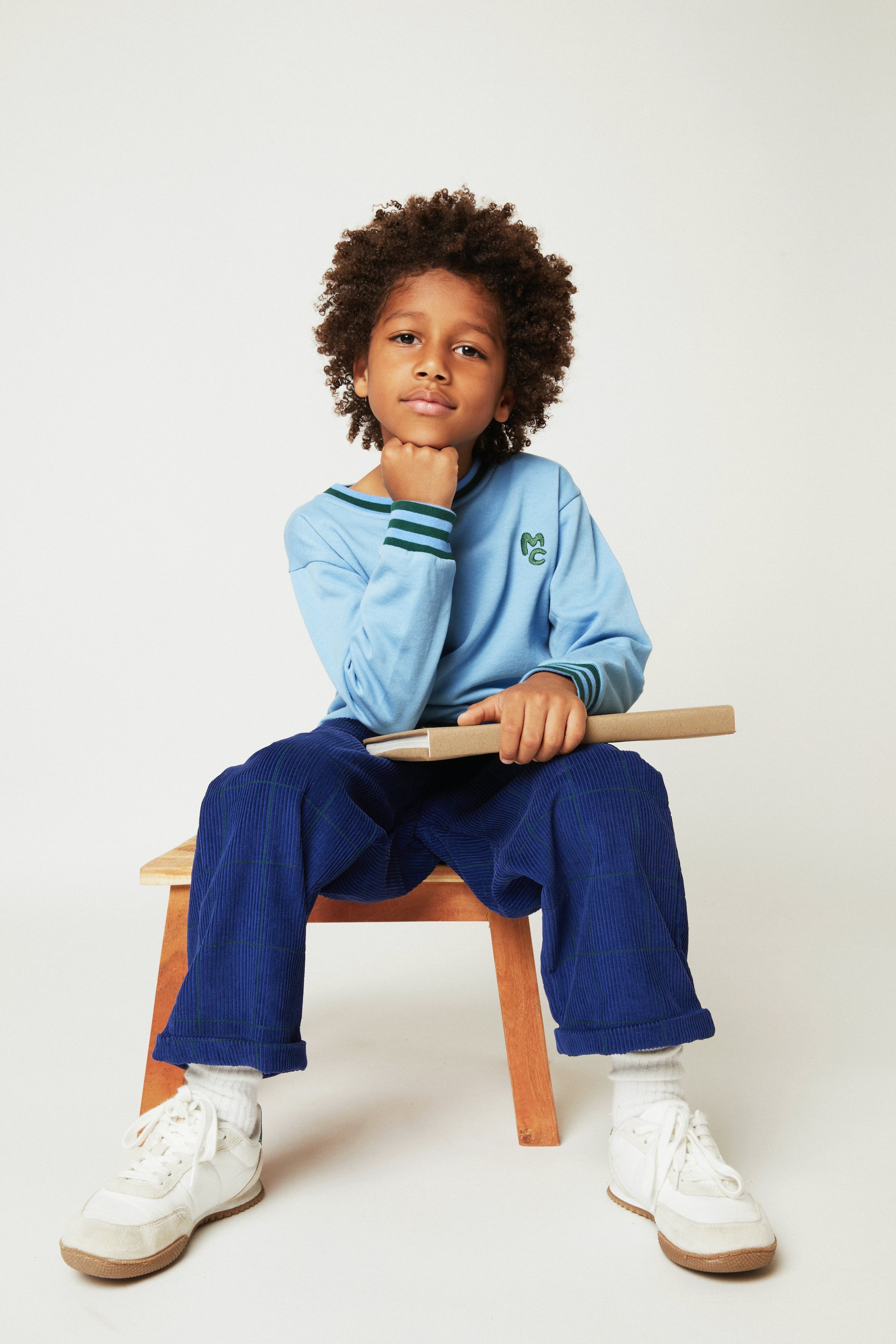 Mc Blue Sweatshirt