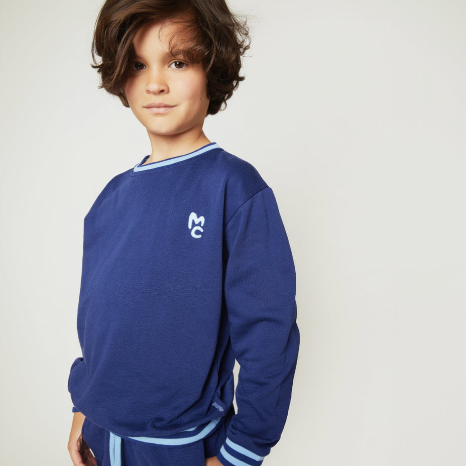 Mc Navy Sweatshirt