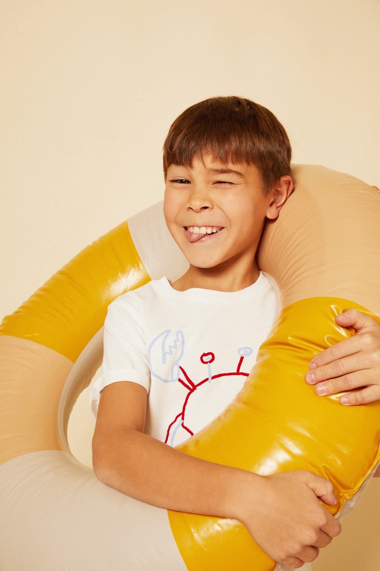 Recycled Cotton Crab Kid T-shirt