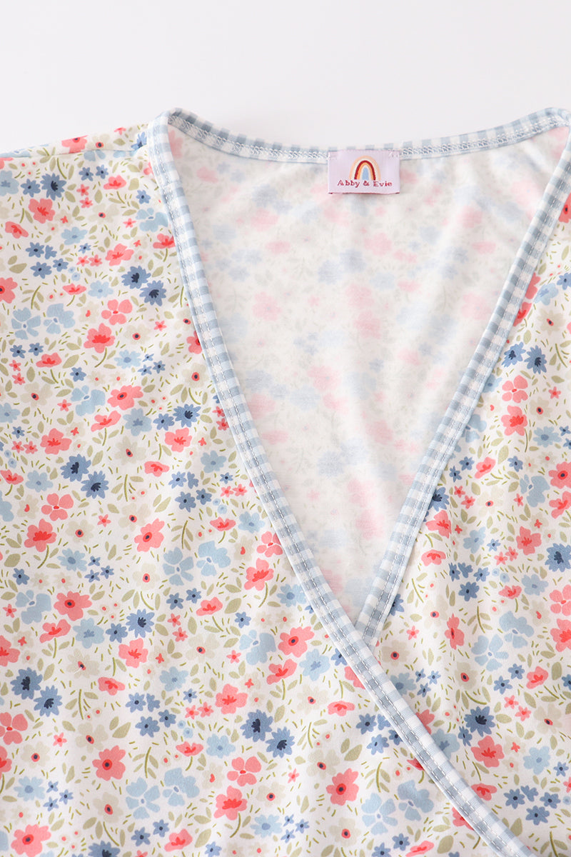 Floral Print Woman Dress