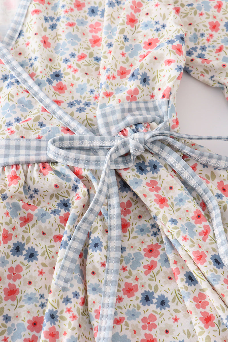 Floral Print Woman Dress