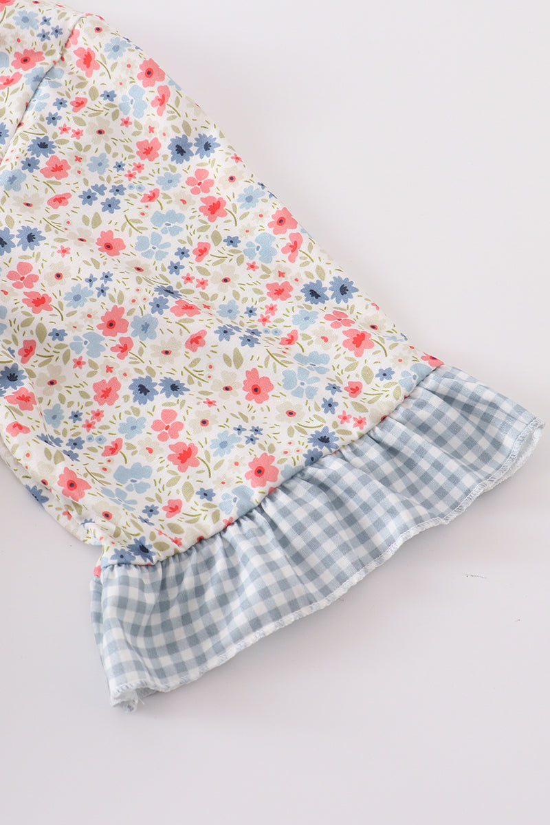 Floral Print Woman Dress