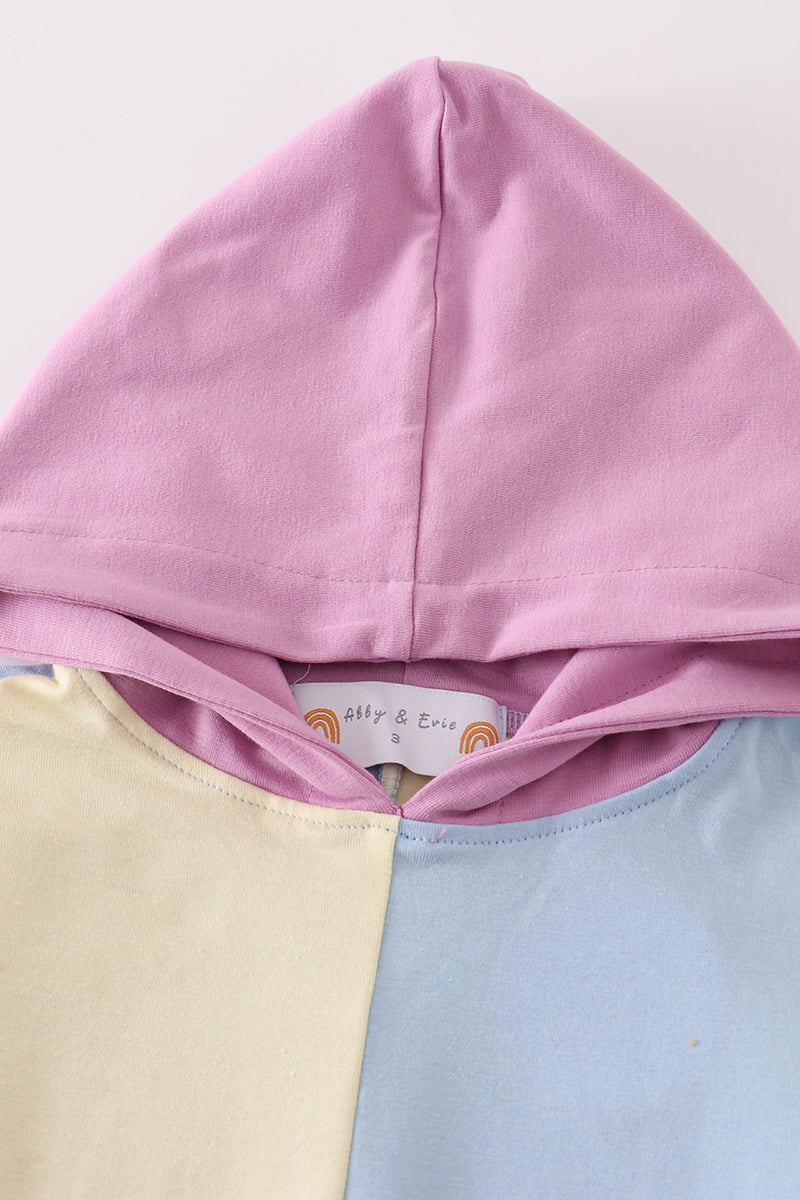 Multicolored Blocks Mom Hoodie Mom&me