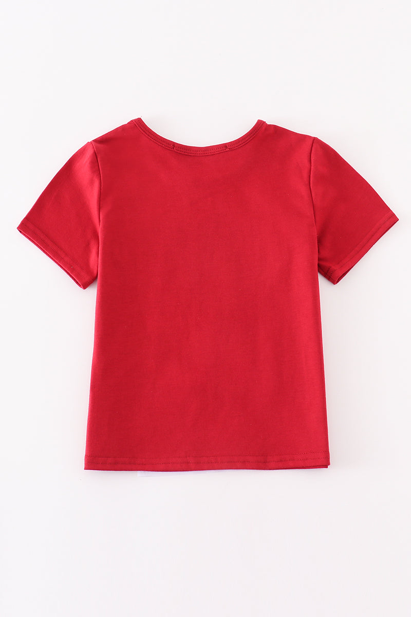 Alabama Sequin Mom&me Top