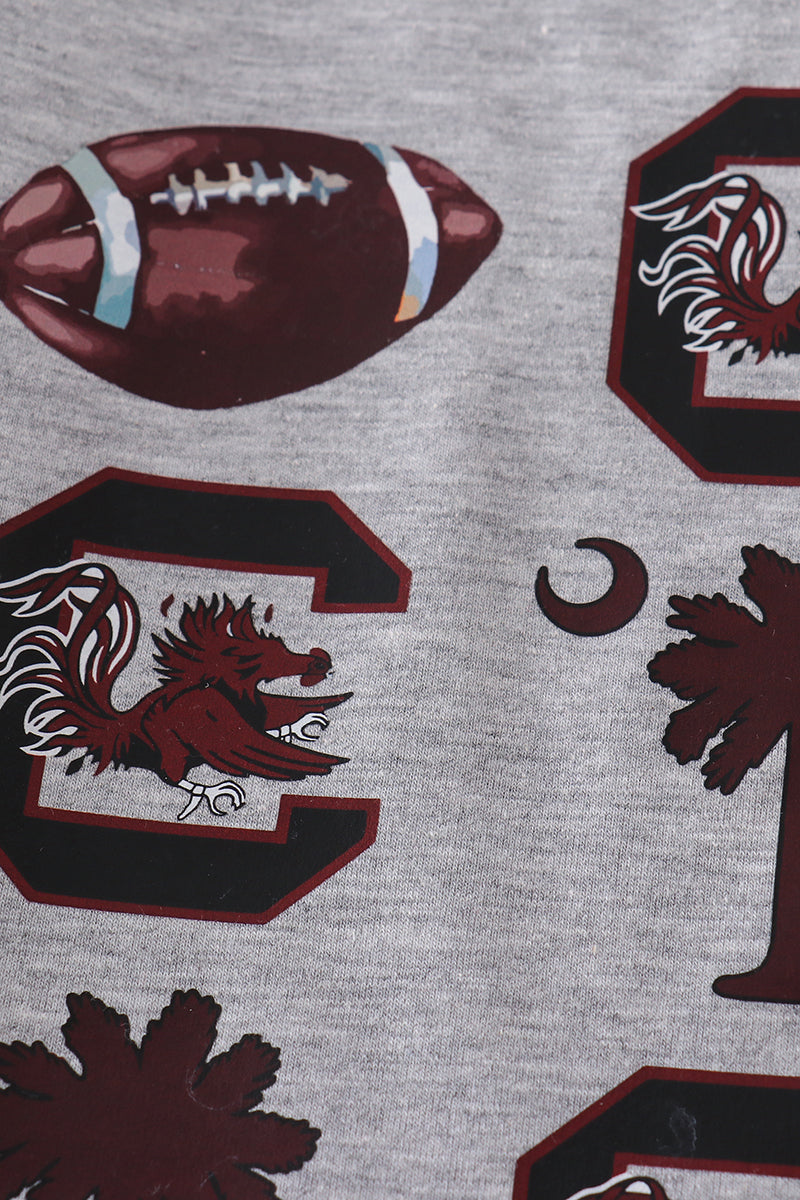 South Carolina Football Boy Top