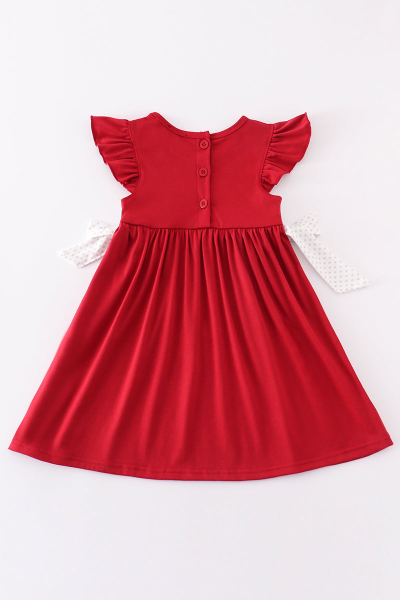 [misspell Gamecocks] Gamecocks Embroidery Girl Dress