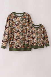 Camo Leave Dad&me Sweatshirt
