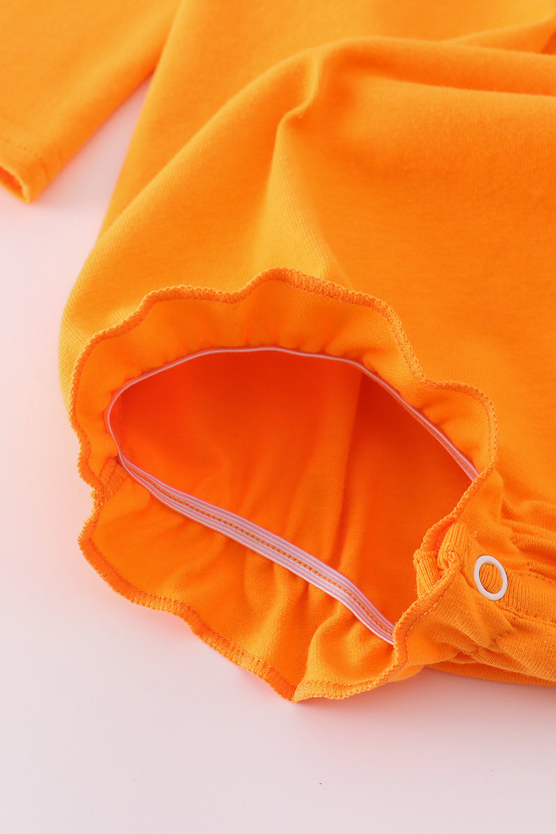 Orange Tennessee Go Vols Embroidery Bubble
