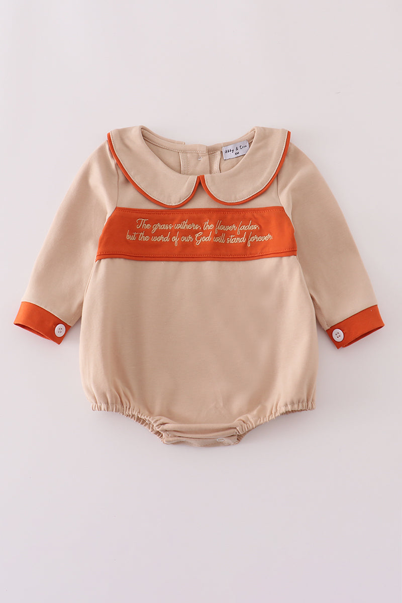 Rust Isaiah Embroidery Bubble