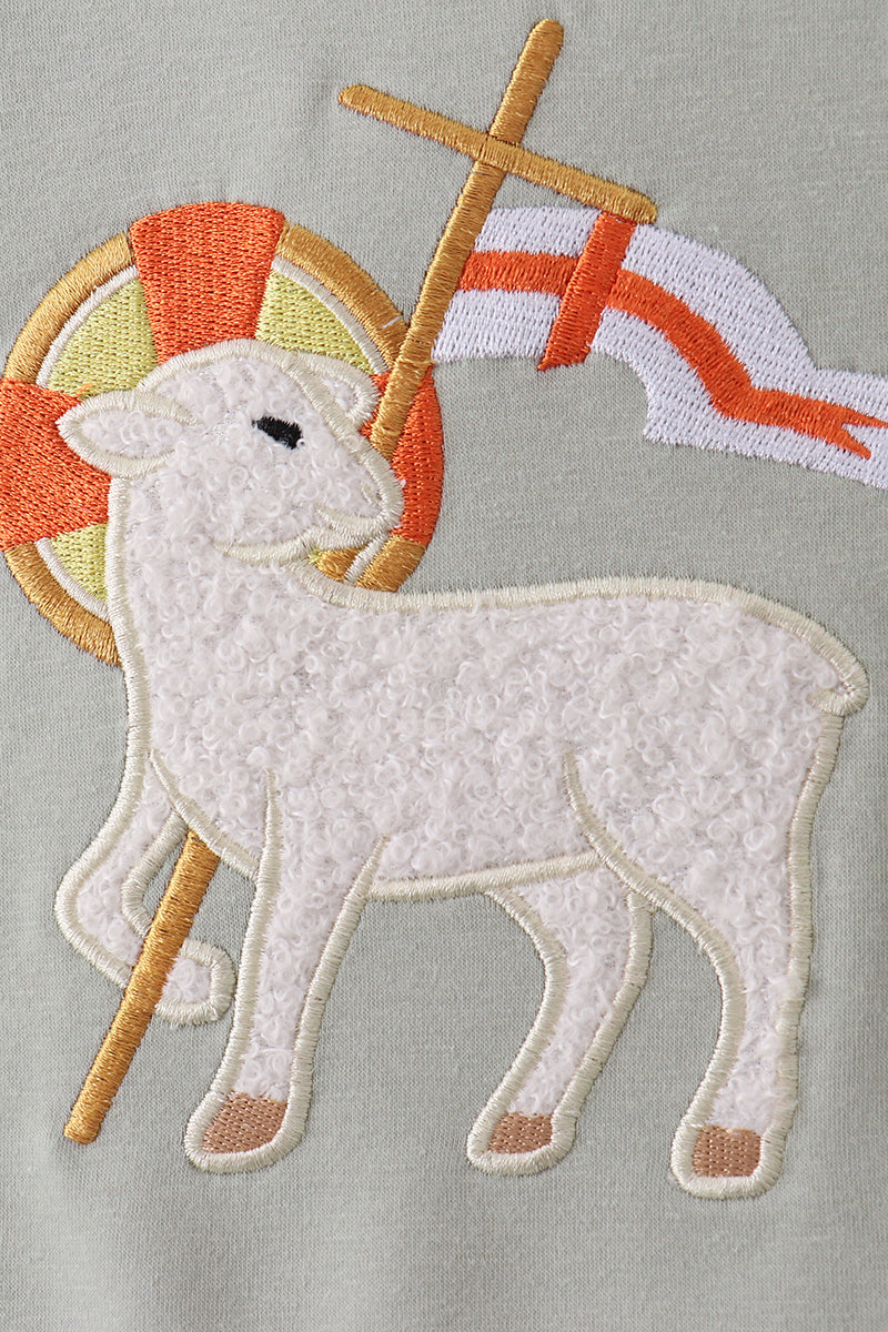 Lawb Of God Applique Top