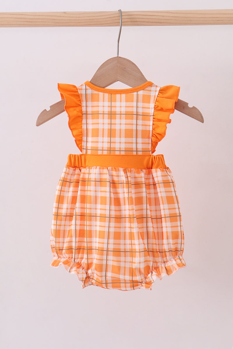 Tennessee Go Vols Smocked Ruffle Bubble