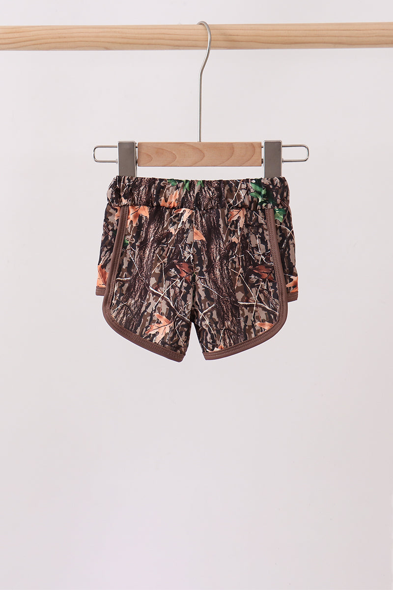 Camo Upf Swim Trunks