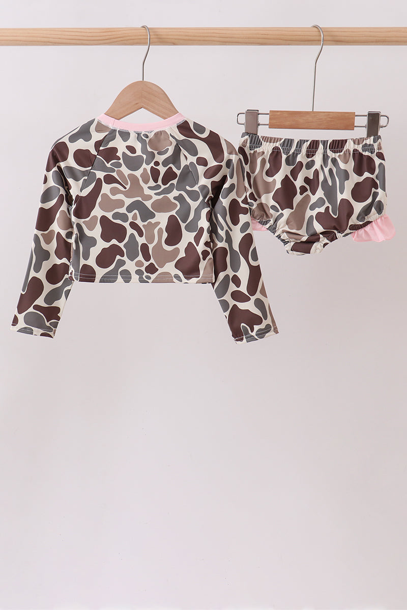 Camo Mallard Upf Rashguard Set