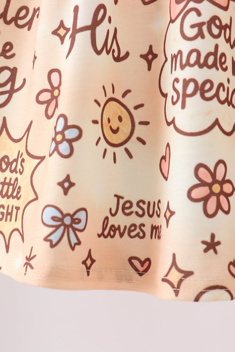 Child Of God Smocked Ruffle Shorts Set