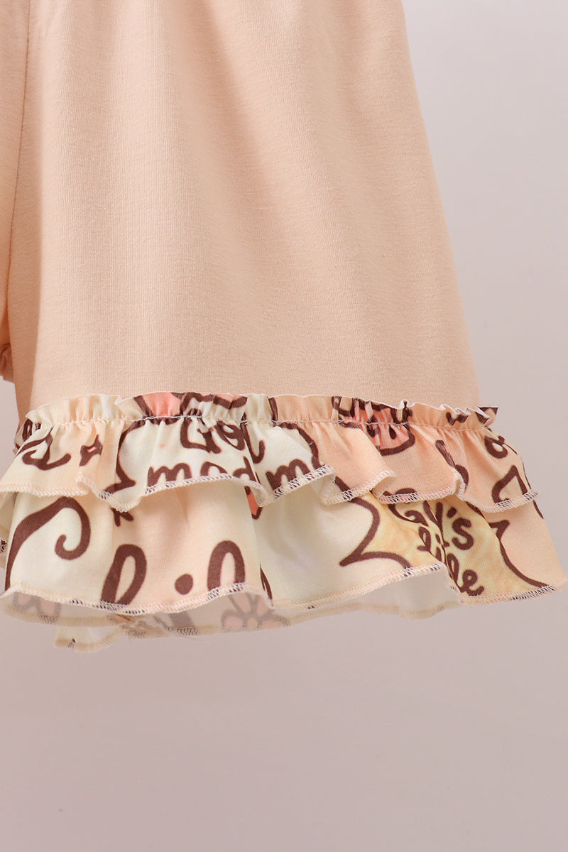 Child Of God Smocked Ruffle Shorts Set