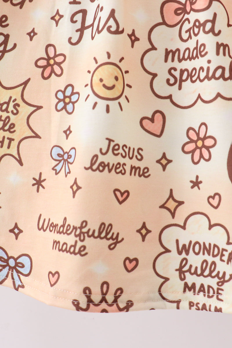 Child Of God Smocked Ruffle Dress