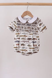 Fish Smocked Bubble