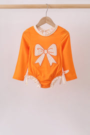 Orange Bow Rashguard