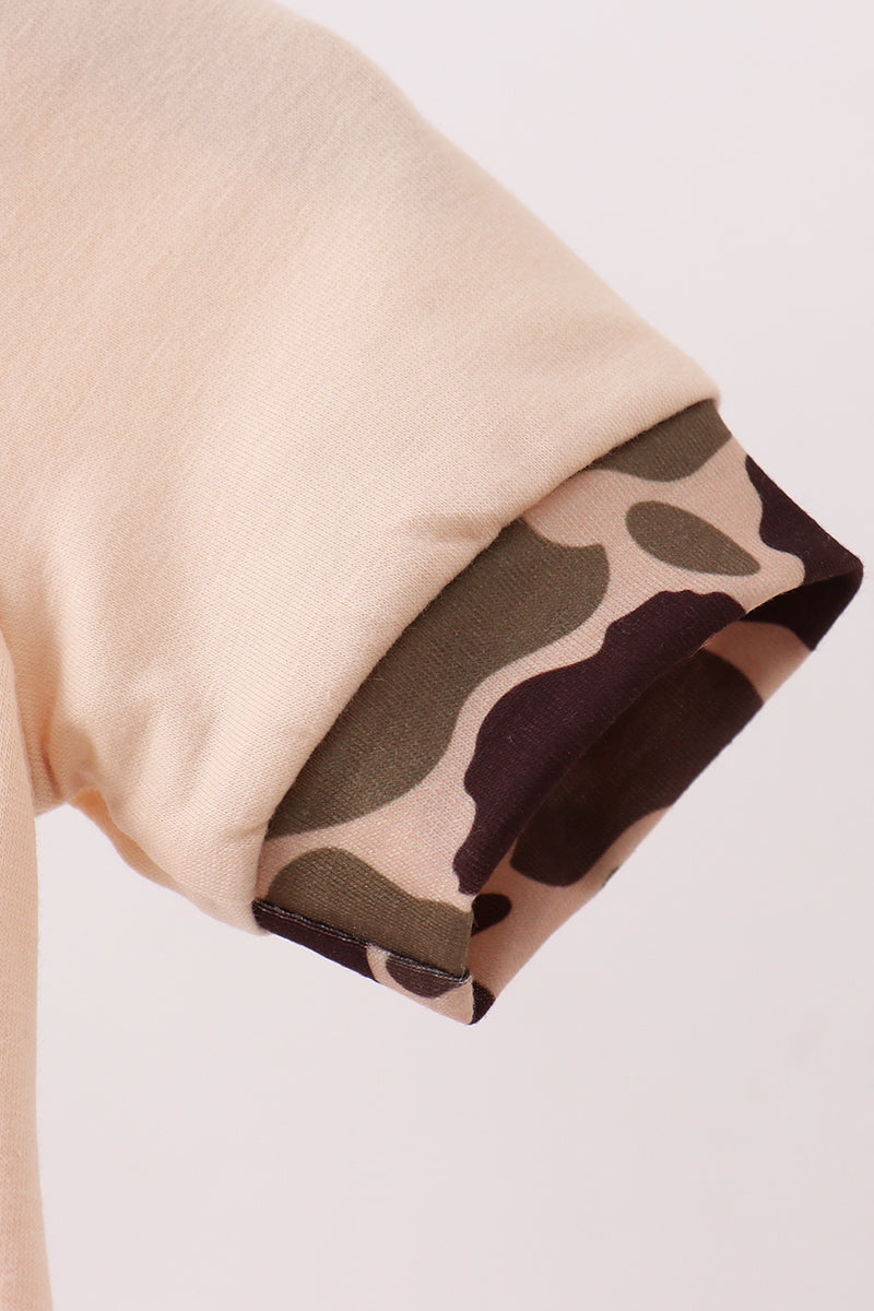 Camouflage Duck Applique Bubble