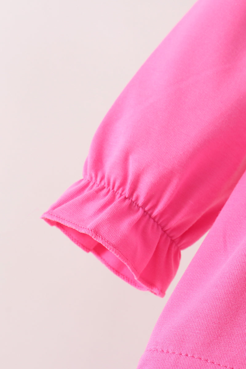 Pink Shine For Jesus Embroidery Bloomer Set