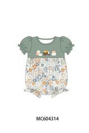 Green Pumpkin French Knot Bubble
