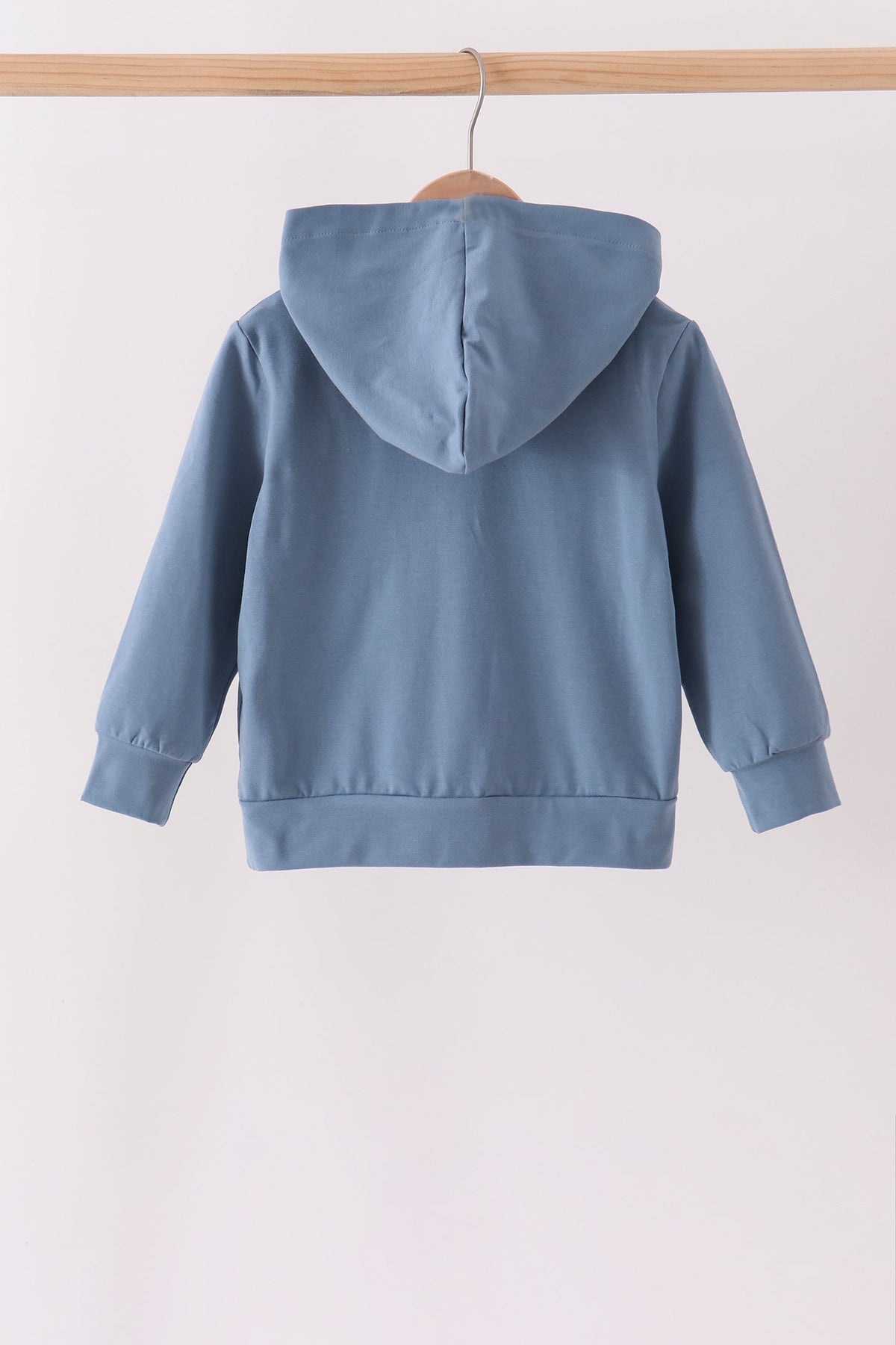 Blue Howdy Y'all Boots Embroidery Hoodie