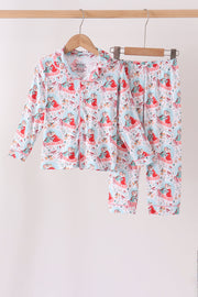 Blue Frozen Pajama Set