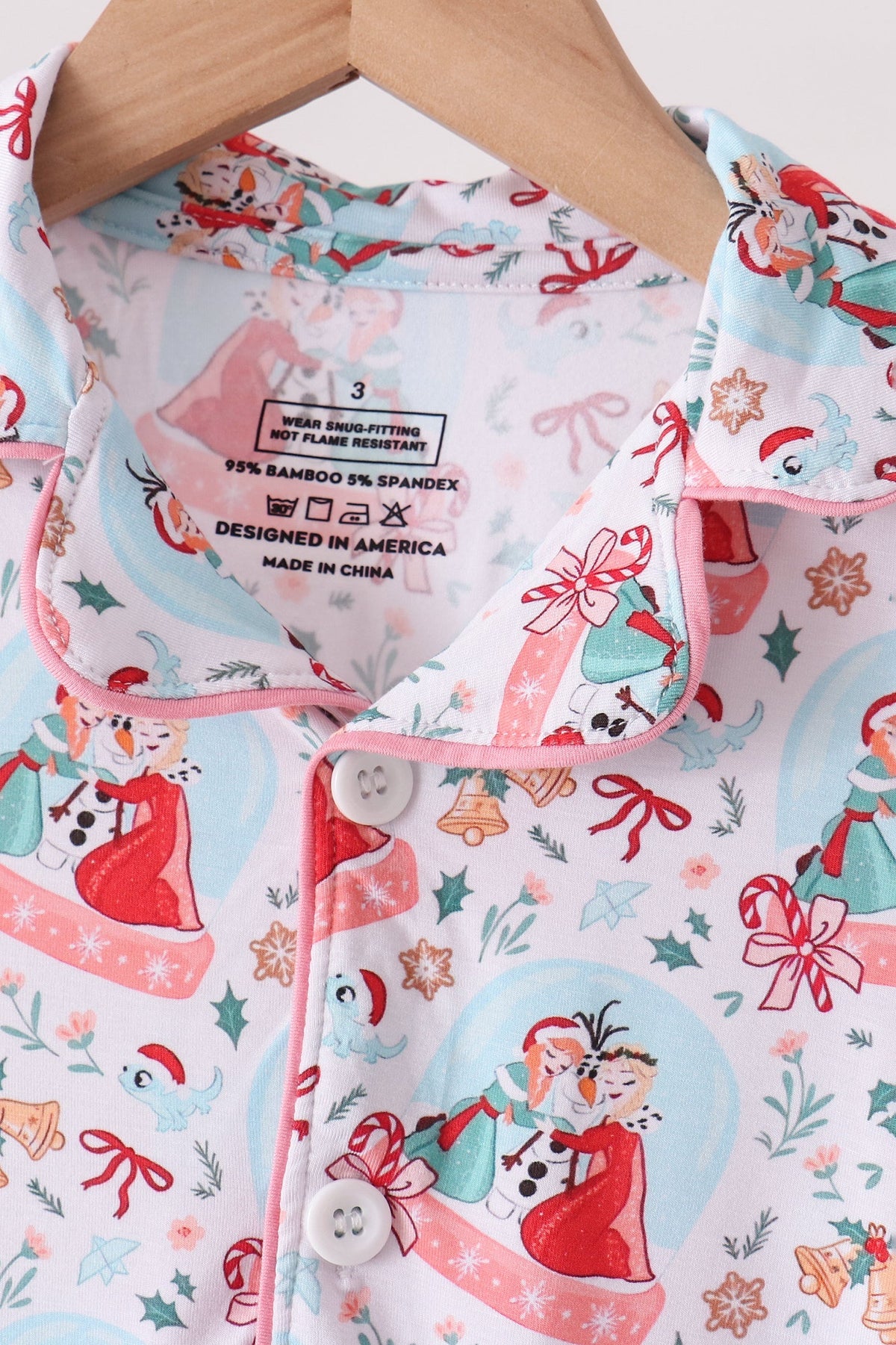 Blue Frozen Pajama Set