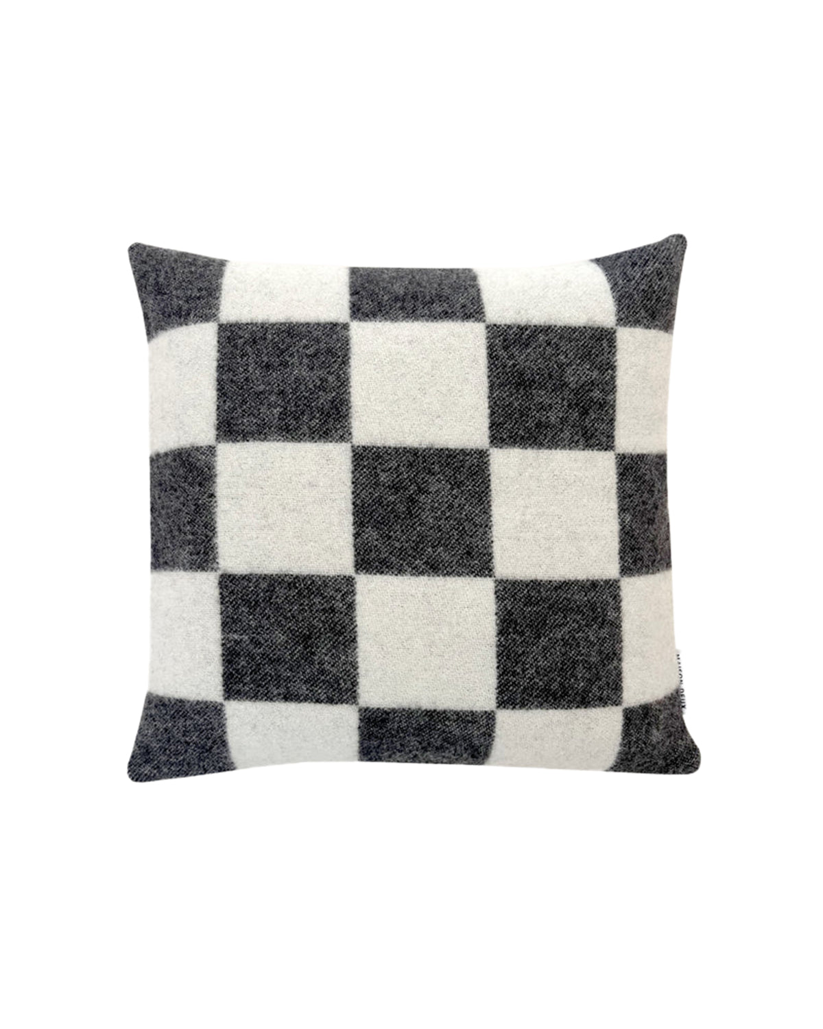 Cushion Checkerboard Black / White 1.65 X 1.65 Ft