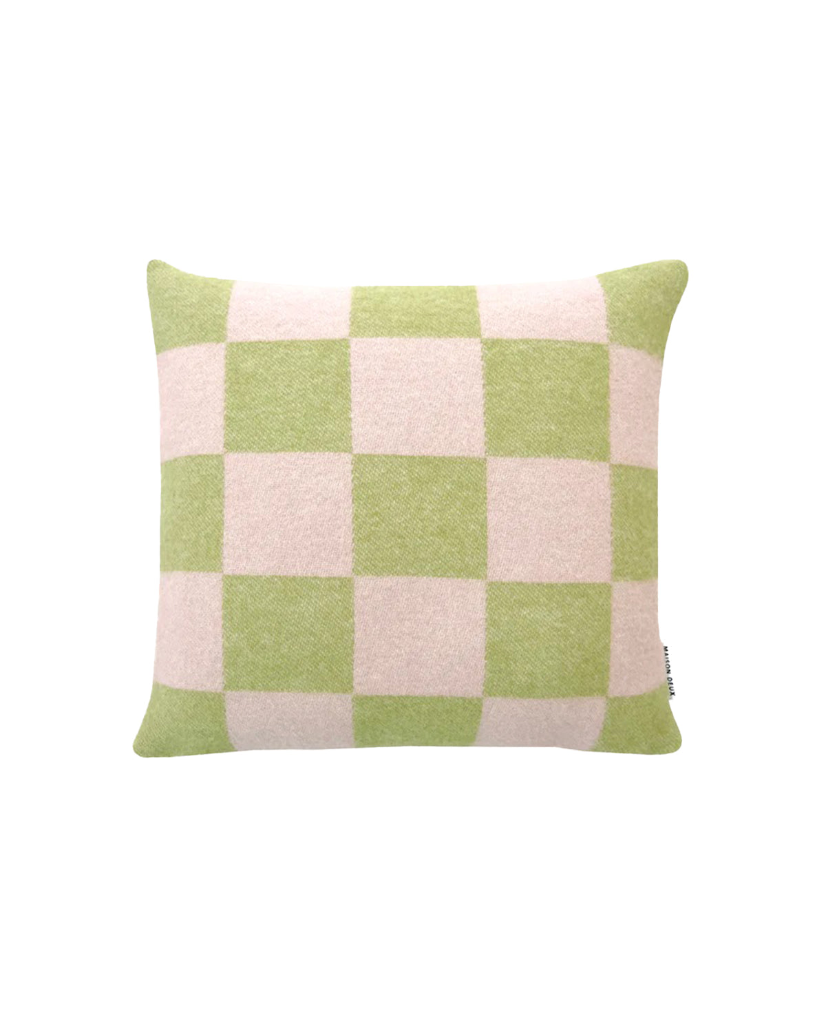 Cushion Checkerboard Kiwi / Pink 1.65 X 1.65 Ft