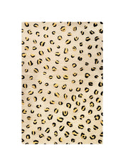 Rug Leopard Beige / Brown And Black Print 3.9 X 5.9 Ft