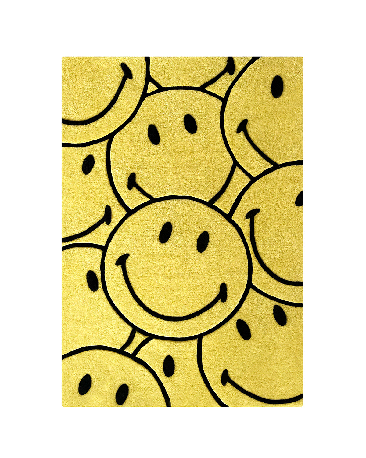 Rug Smiley Rectangle 3.9 X 5.9 Ft