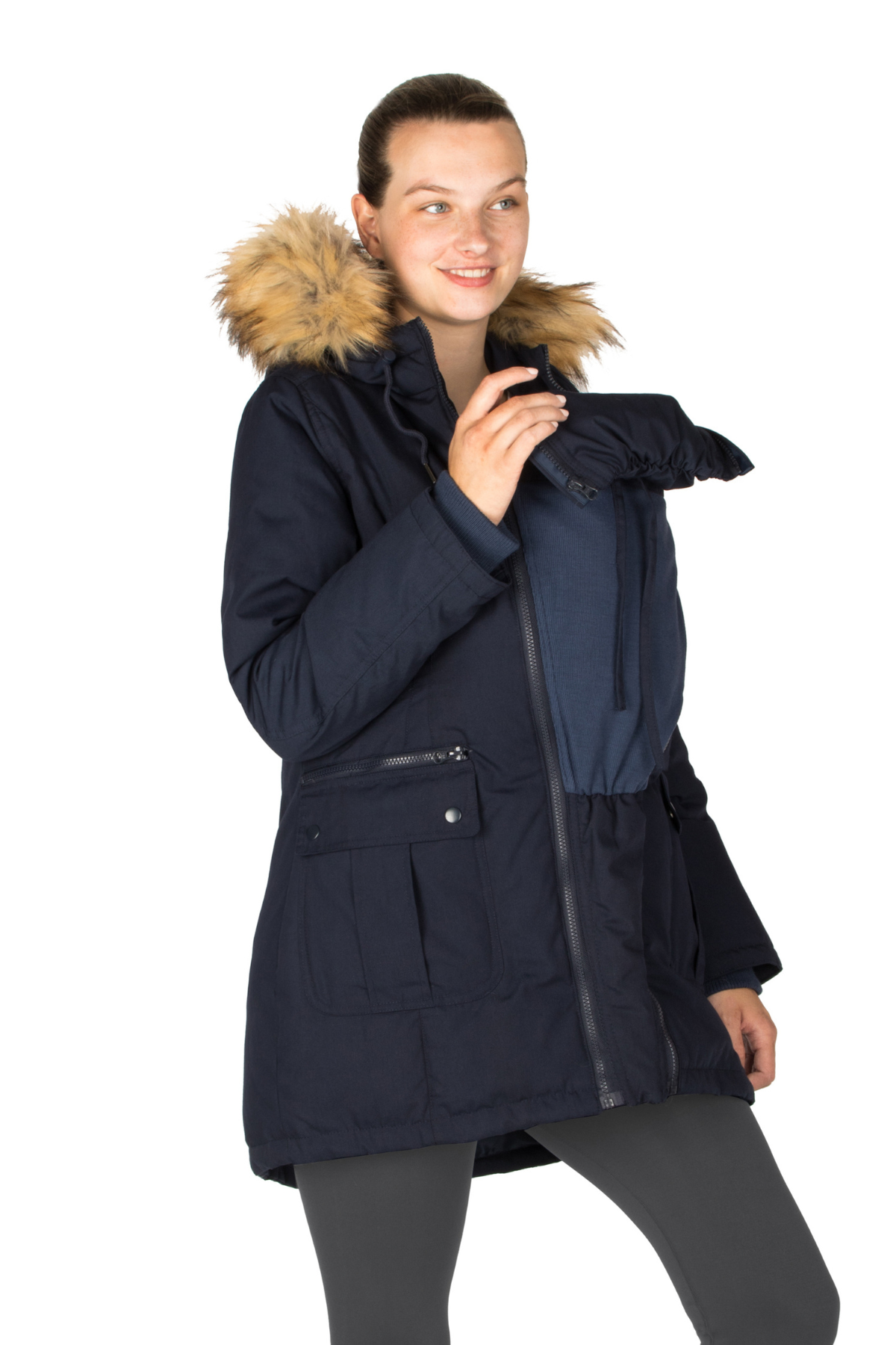 Sara 3 In 1 Down Maternity Parka